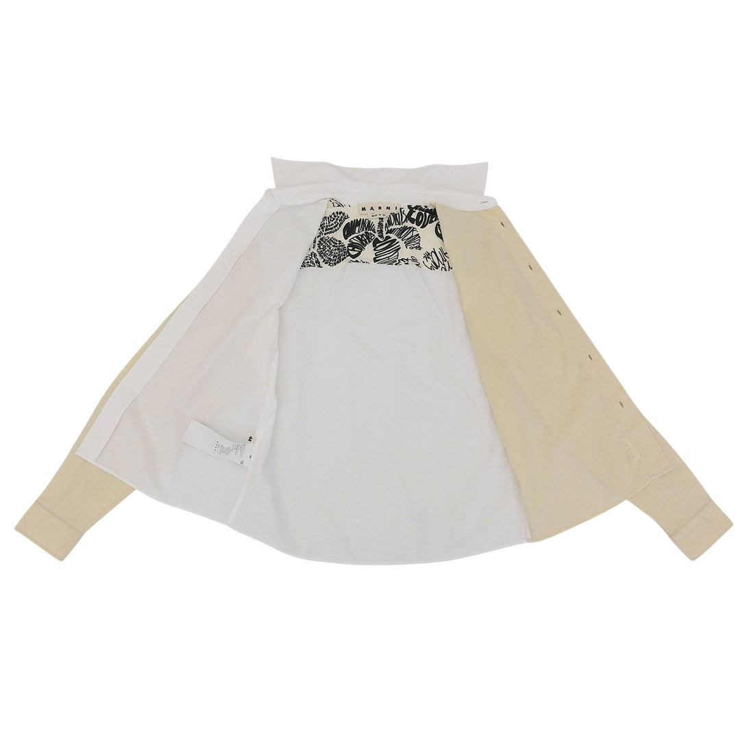 Excellent MARNI Long sleeve shirt white cotton Women 44