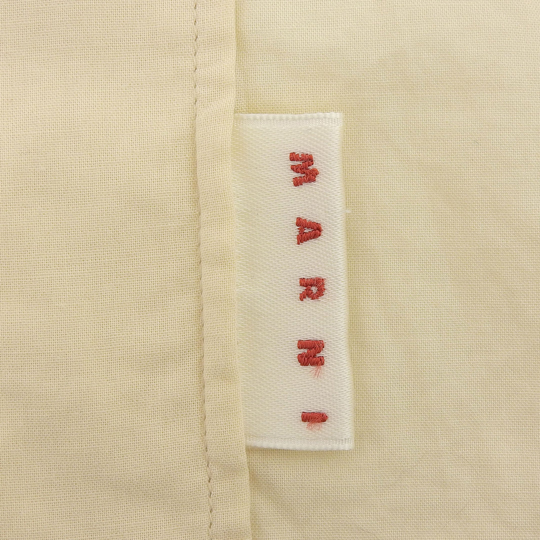Excellent MARNI Long sleeve shirt white cotton Women 44