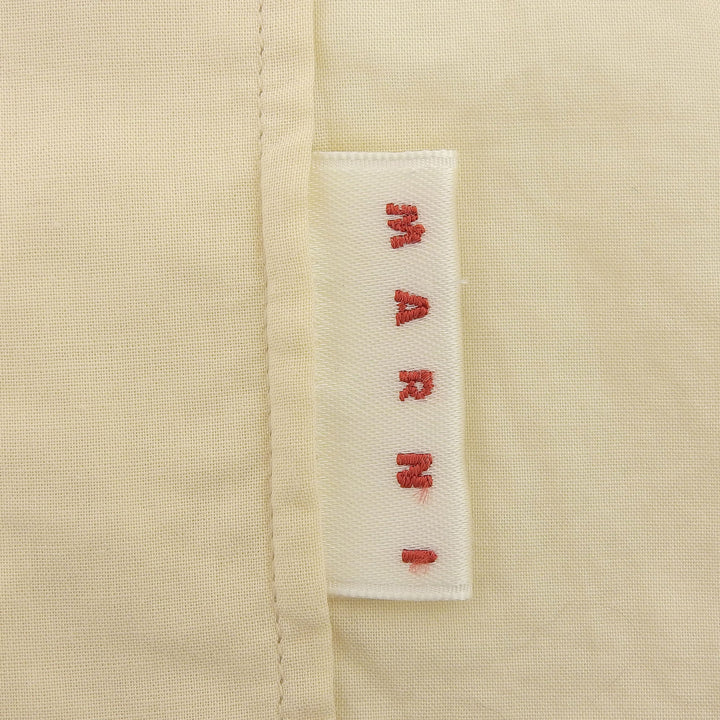 Excellent MARNI Long sleeve shirt white cotton Women 44