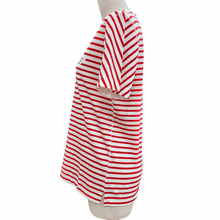 Pristine PRADA Short sleeve T-shirt Red cotton Women XS