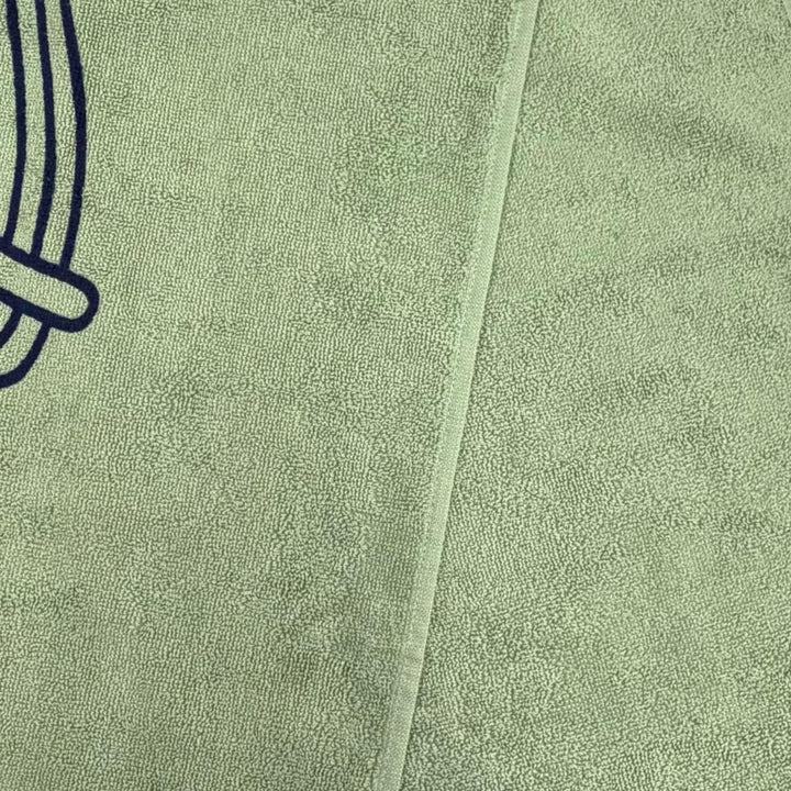 Pristine HERMES towel Yachting Plage Teresa green cotton Women