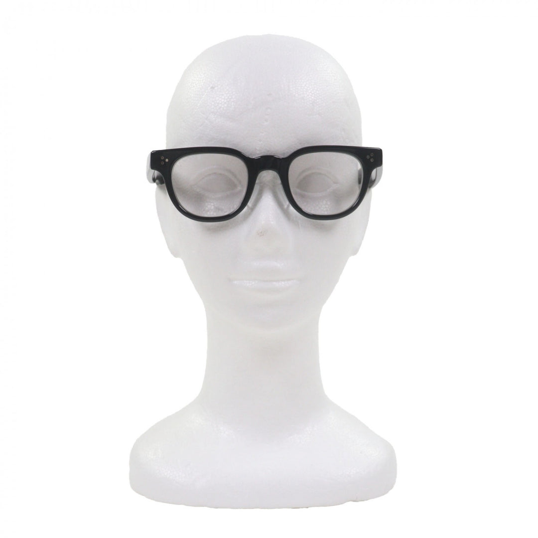 Great 銘品晴夫作 Glasses Wellington black mens ME-102