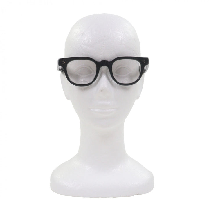 Great 銘品晴夫作 Glasses Wellington black mens ME-102