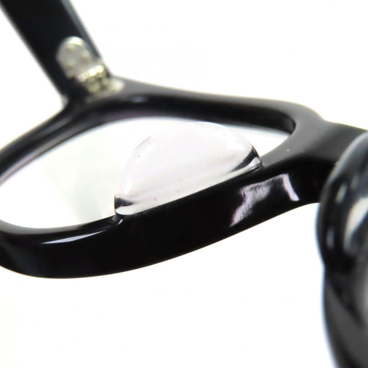 Great 銘品晴夫作 Glasses Wellington black mens ME-102