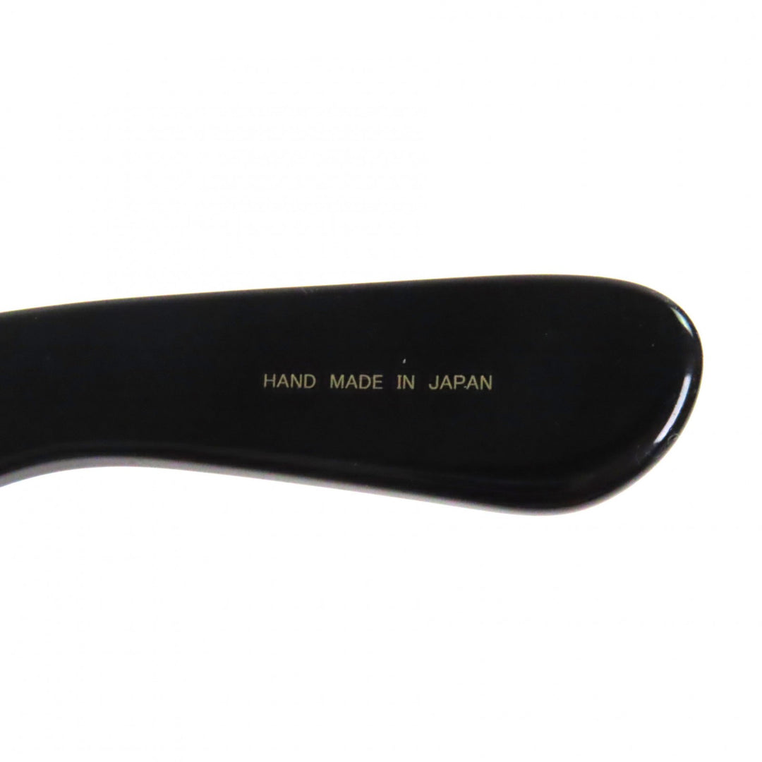 Great 銘品晴夫作 Glasses Wellington black mens ME-102