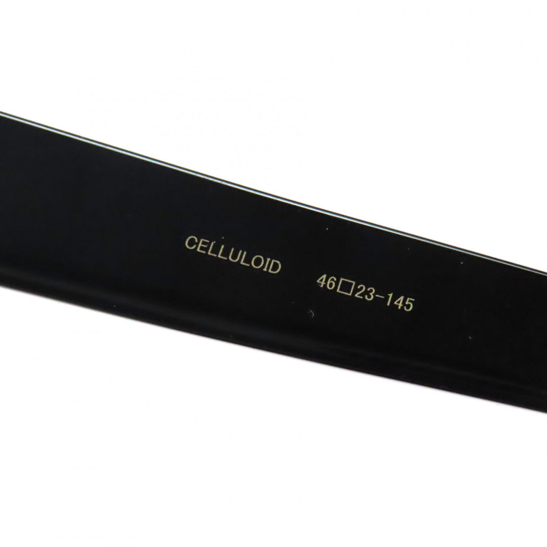 Great 銘品晴夫作 Glasses Wellington black mens ME-102
