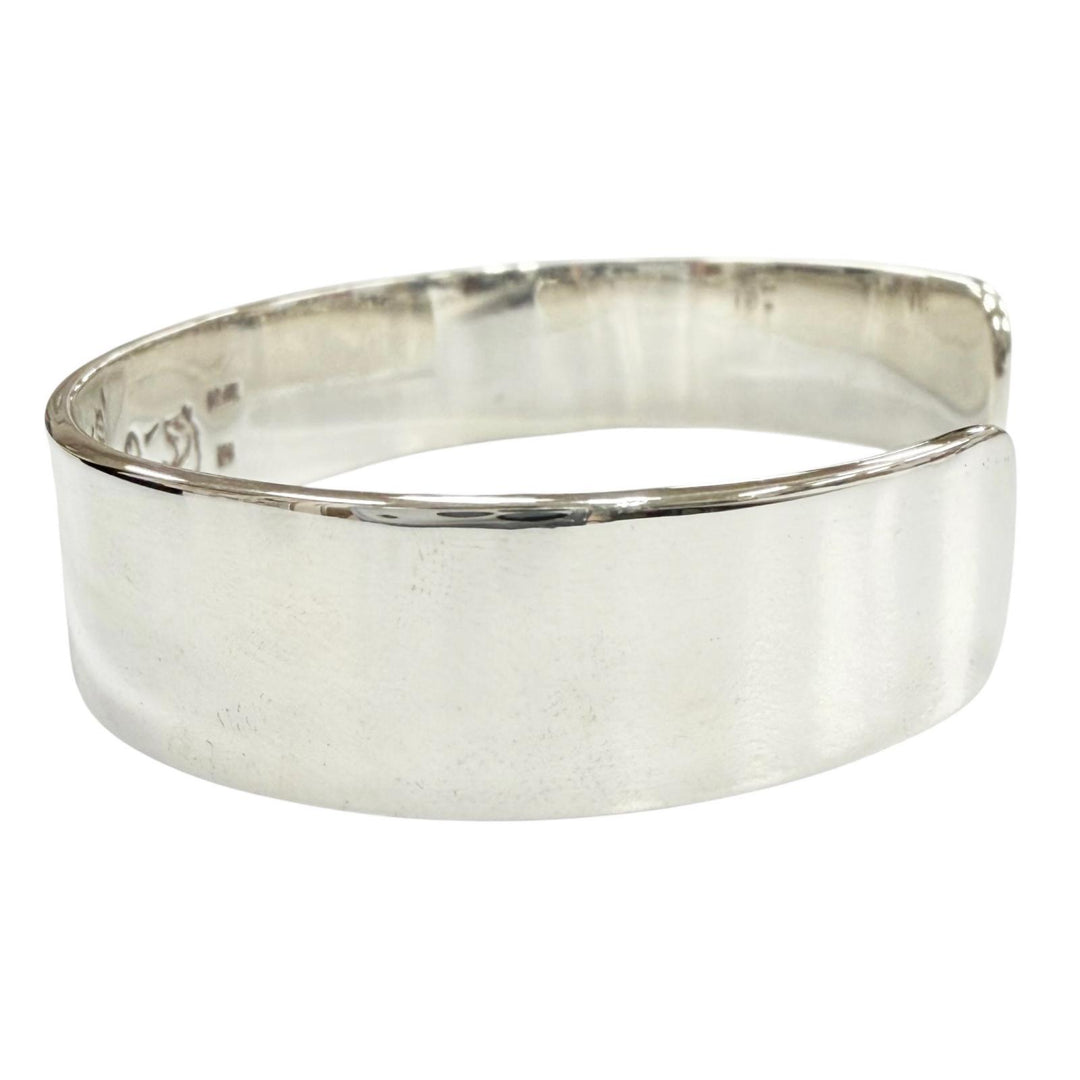 Great TADY&KING bracelet Flat bangle Longhorn Silver 925 mens M