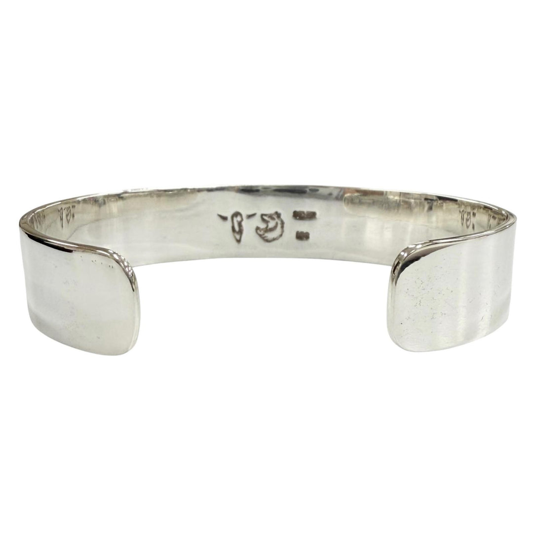Great TADY&KING bracelet Flat bangle Longhorn Silver 925 mens M