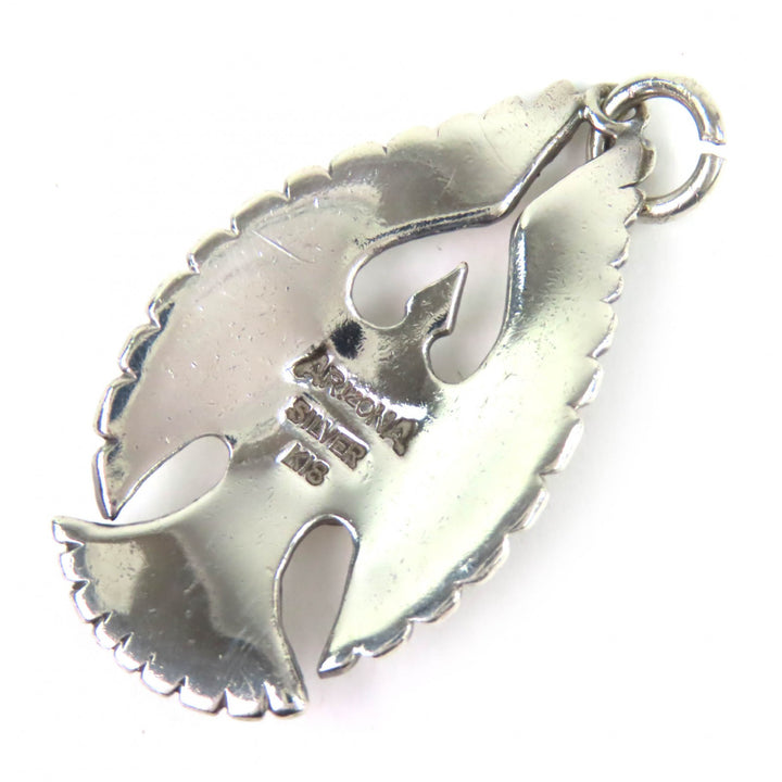 Great ARIZONA FREEDOM Pendant top Sun God Eagle Necklace Pendant Silver 925 mens