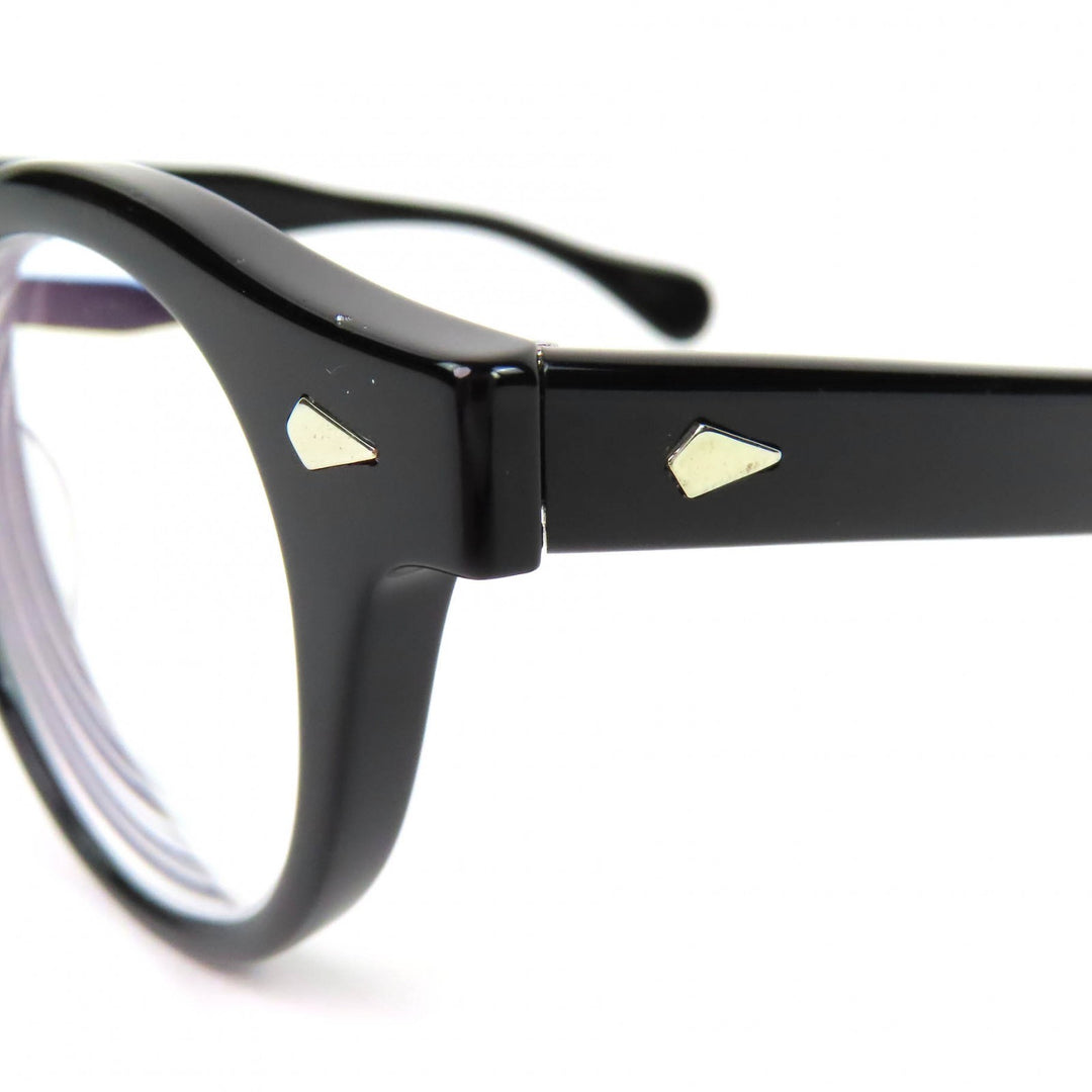Great JULIUS TART OPTICAL Glasses HALORD Boston black mens