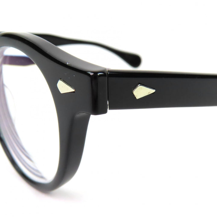 Great JULIUS TART OPTICAL Glasses HALORD Boston black mens