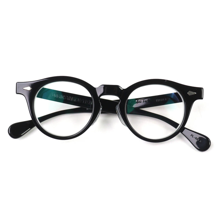 Great JULIUS TART OPTICAL Glasses HALORD Boston black mens