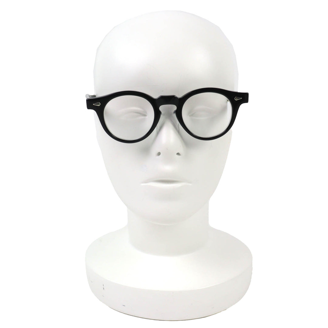 Great JULIUS TART OPTICAL Glasses HALORD Boston black mens