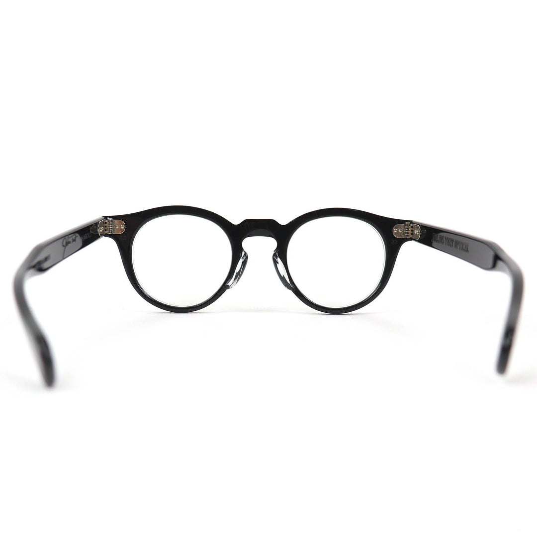 Great JULIUS TART OPTICAL Glasses HALORD Boston black mens
