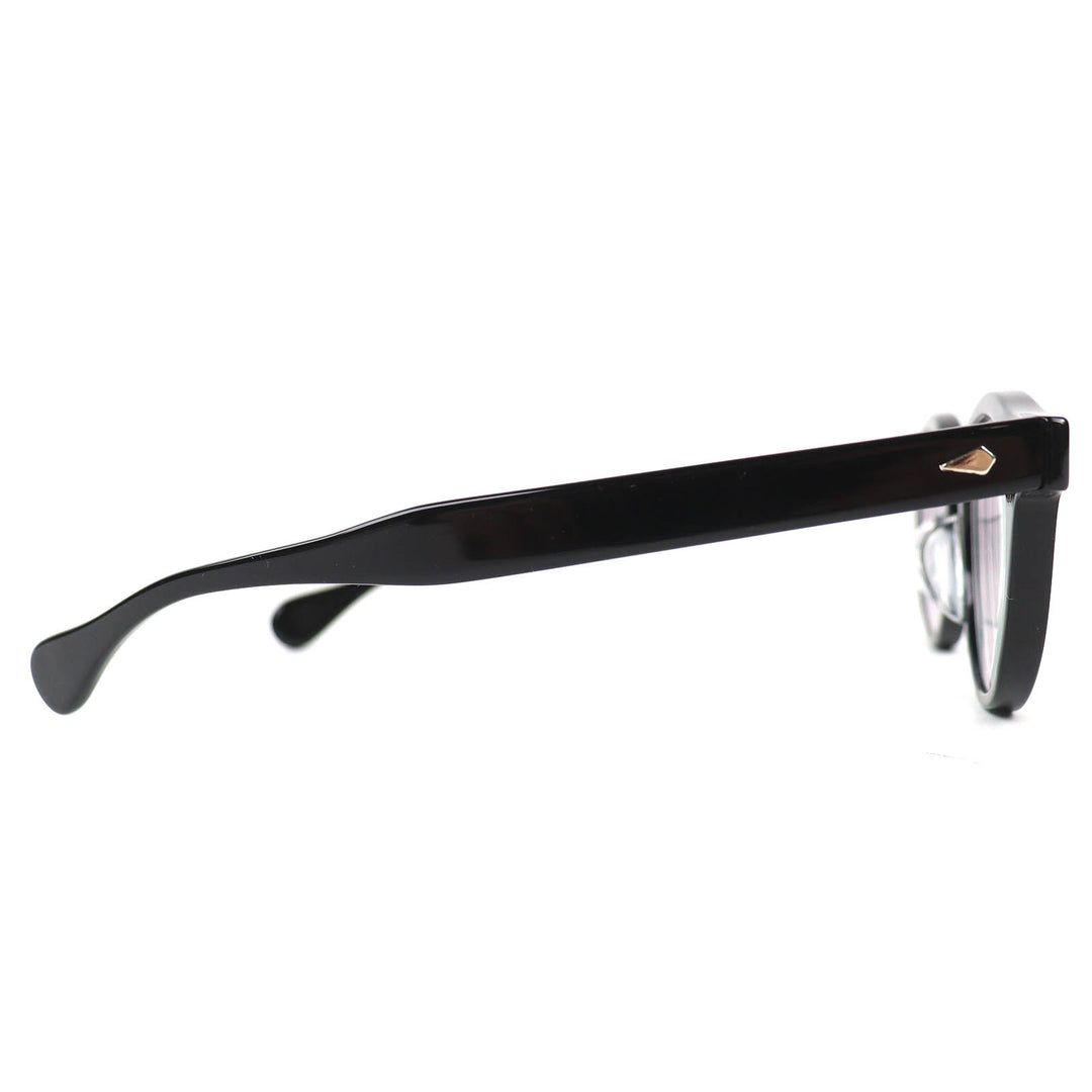 Great JULIUS TART OPTICAL Glasses HALORD Boston black mens