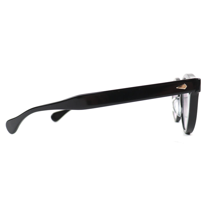 Great JULIUS TART OPTICAL Glasses HALORD Boston black mens