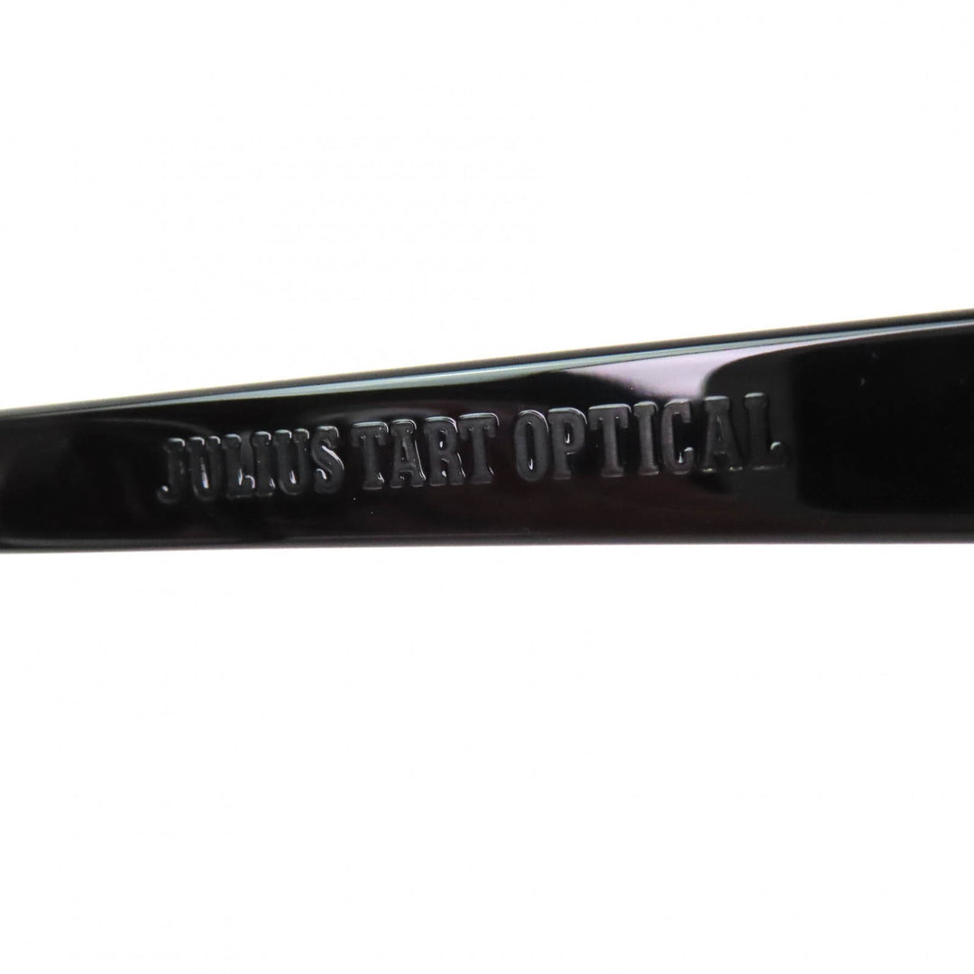 Great JULIUS TART OPTICAL Glasses HALORD Boston black mens