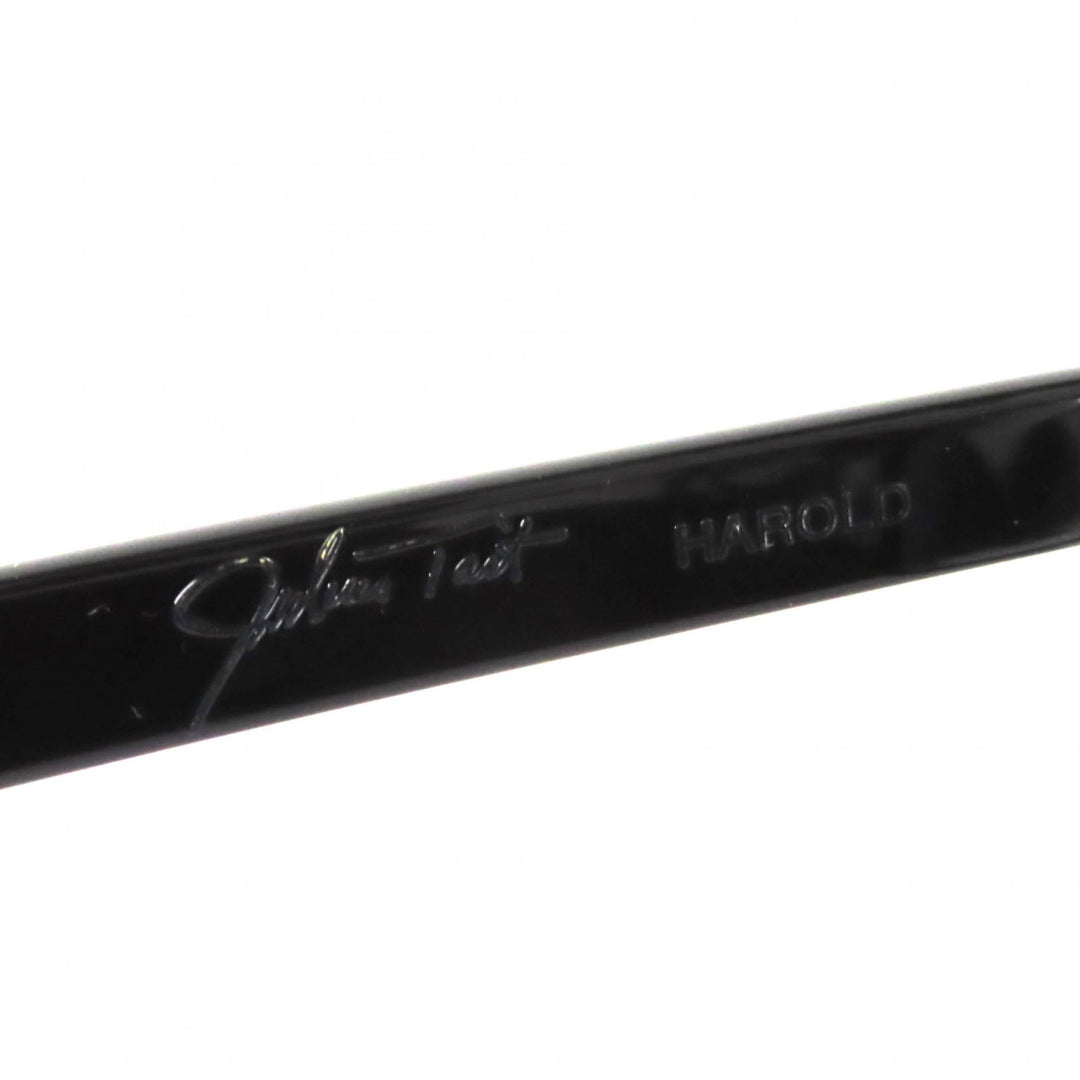Great JULIUS TART OPTICAL Glasses HALORD Boston black mens