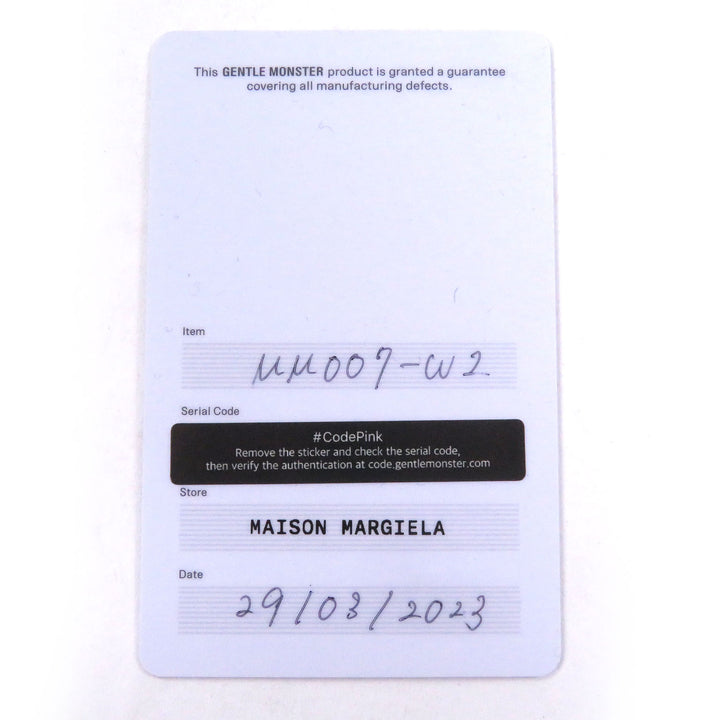 Great MAISON MARGIELA 8 GentleMonster sunglasses Wellington