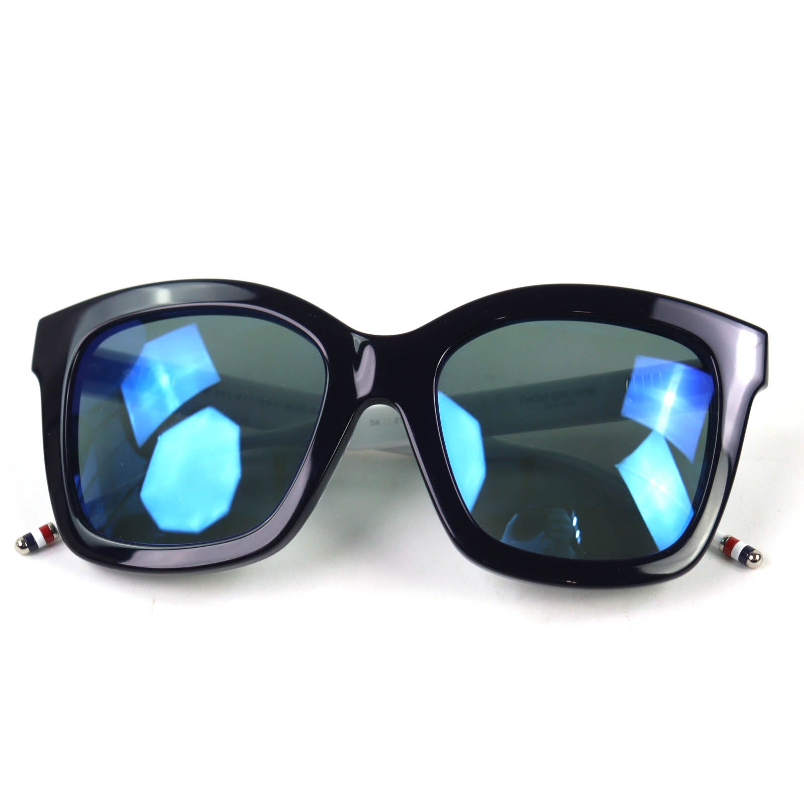 Great THOM BROWNE sunglasses Navy mens TB-501-E-T-NVY-WHT-54-AF