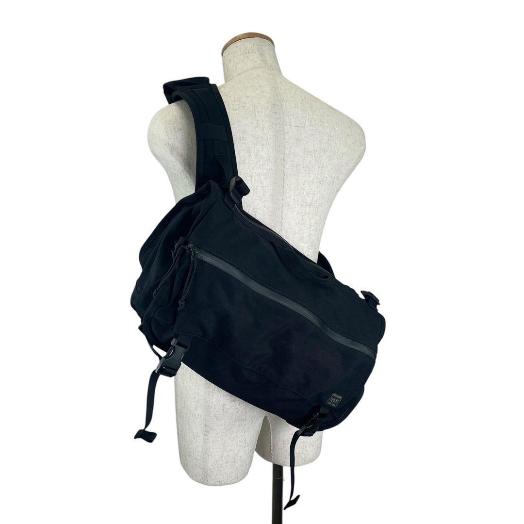 Excellent PORTER Messenger bag KLUNKERZ YOSHIDA bag Shoulder Bag black Nylon