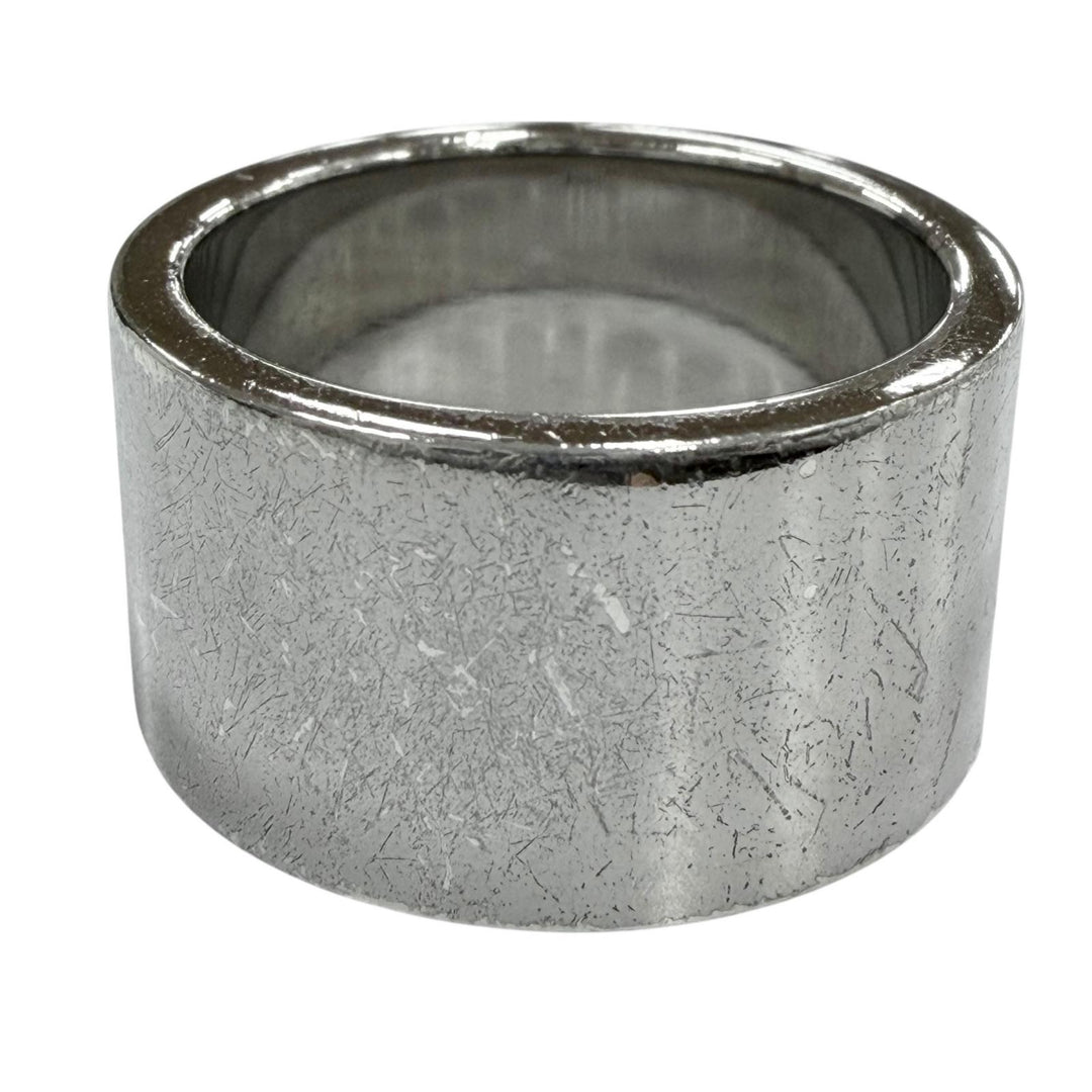 Great Maison Margiela Ring ring Logo engraving Silver 925 mens SM1UQ0038