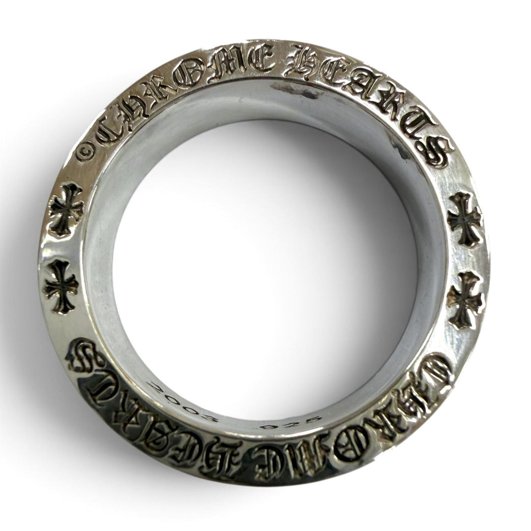 Great CHROME HEARTS Ring ring 6mm Spacer Dagger Ring Silver 925 mens
