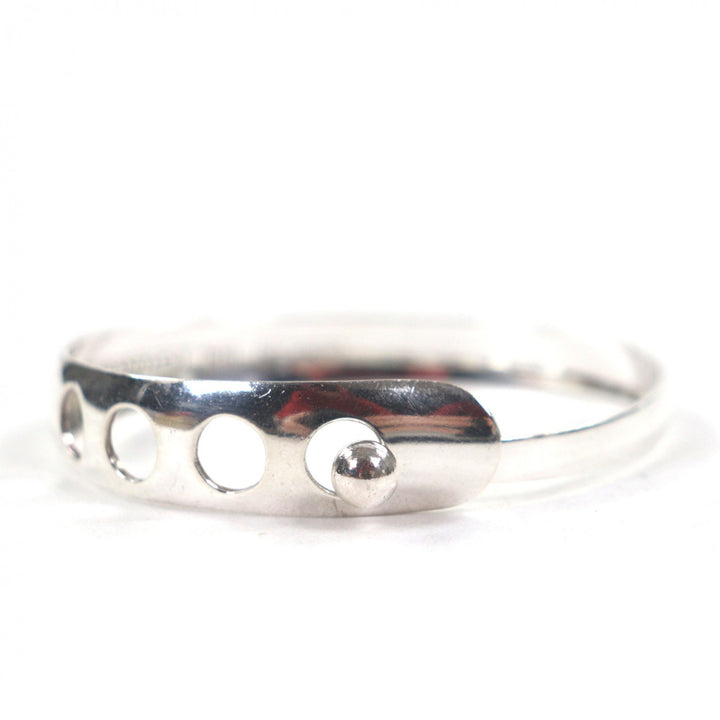 Great Erik Granit&Co. Bangle 60s bracelet Silver 925 mens