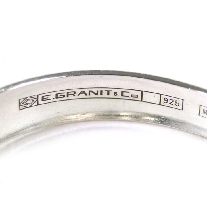 Great Erik Granit&Co. Bangle 60s bracelet Silver 925 mens
