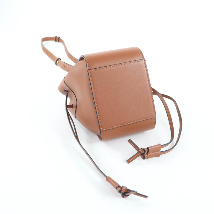 Excellent LOEWE Shoulder Bag Hammock Drawstring Mini 2WAY leather 314.30.V07