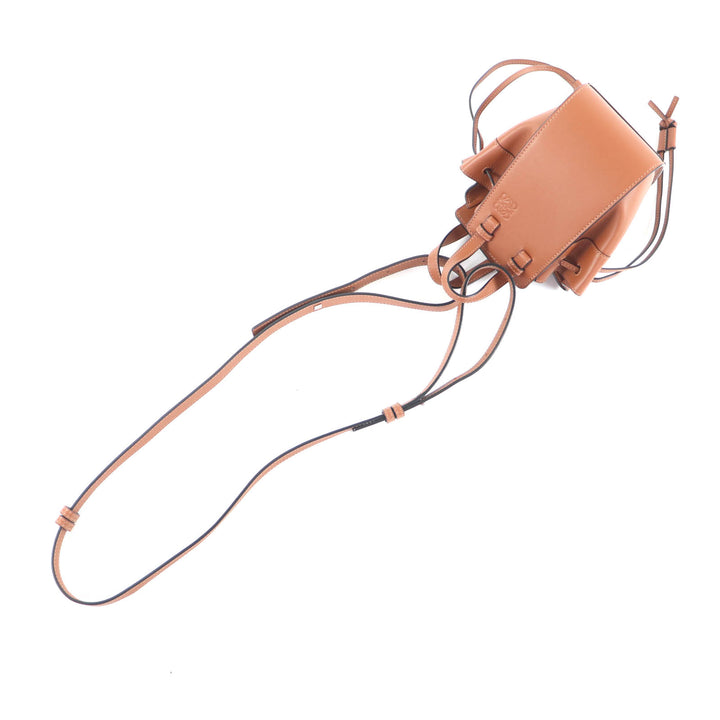 Excellent LOEWE Shoulder Bag Hammock Drawstring Mini 2WAY leather 314.30.V07