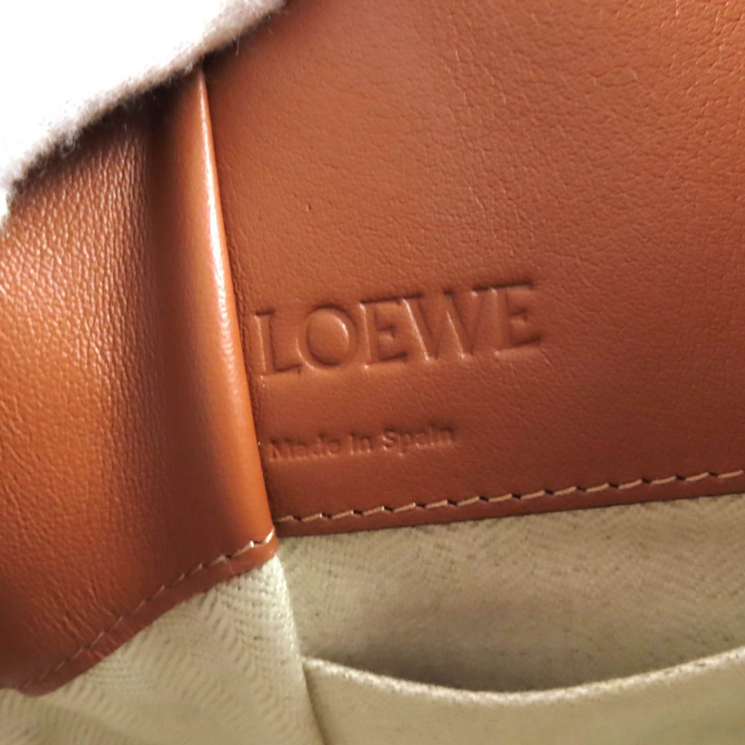 Excellent LOEWE Shoulder Bag Hammock Drawstring Mini 2WAY leather 314.30.V07
