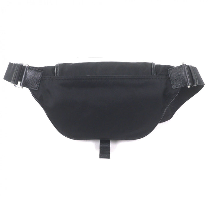 Excellent PRADA Sling bag black Nylon mens 2VH176