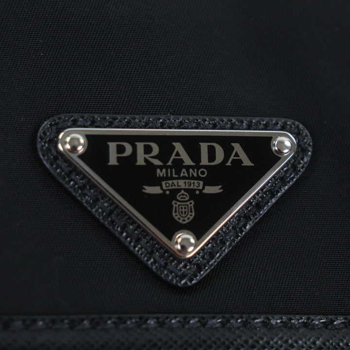 Excellent PRADA Sling bag black Nylon mens 2VH176