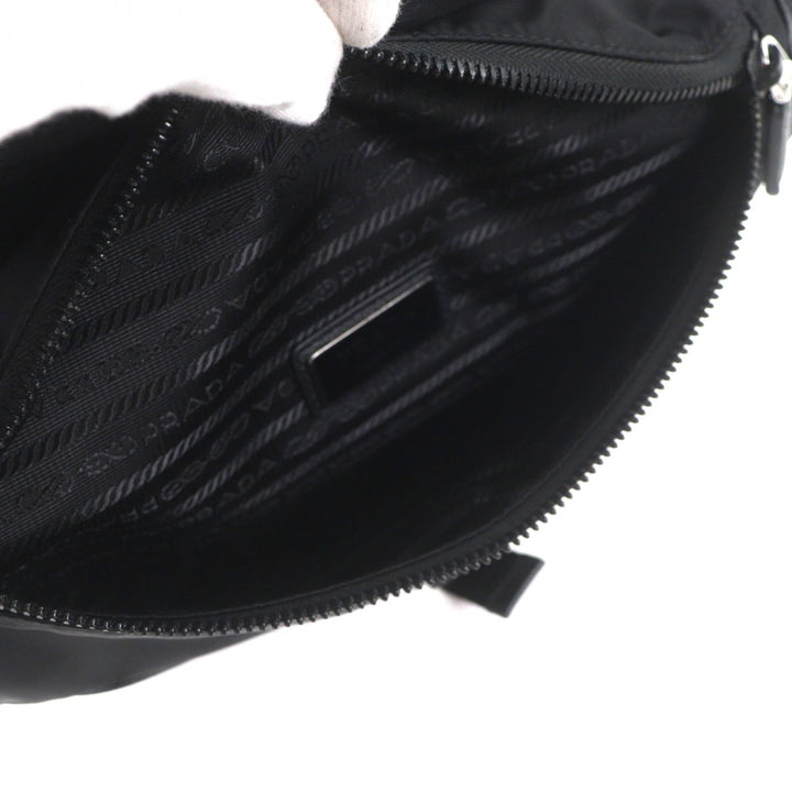 Excellent PRADA Sling bag black Nylon mens 2VH176