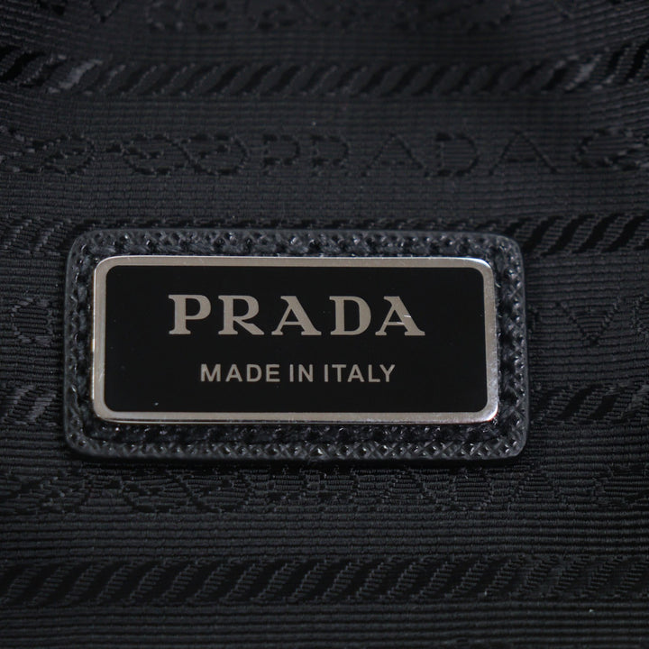 Excellent PRADA Sling bag black Nylon mens 2VH176