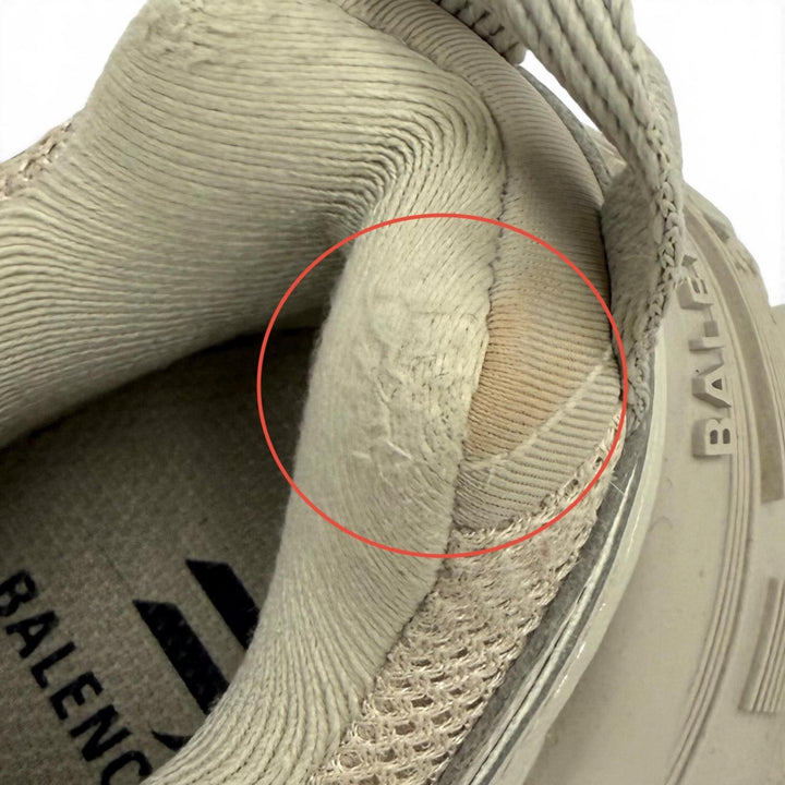 Great BALENCIAGA sneakers Bouncer Logo-emblazoned mesh lace-up shoes 24 685611