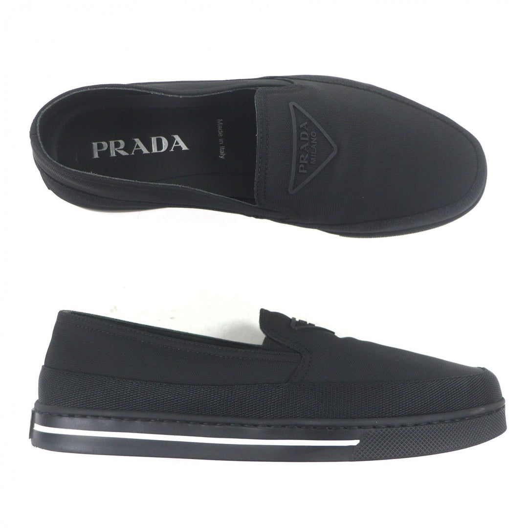 Excellent PRADA Slip-on black Nylon mens 6.5 2S2964