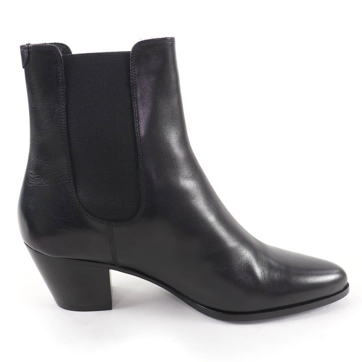 Excellent CELINE short boots Jacno side-gore leather Chelsea boots 37 327653002C