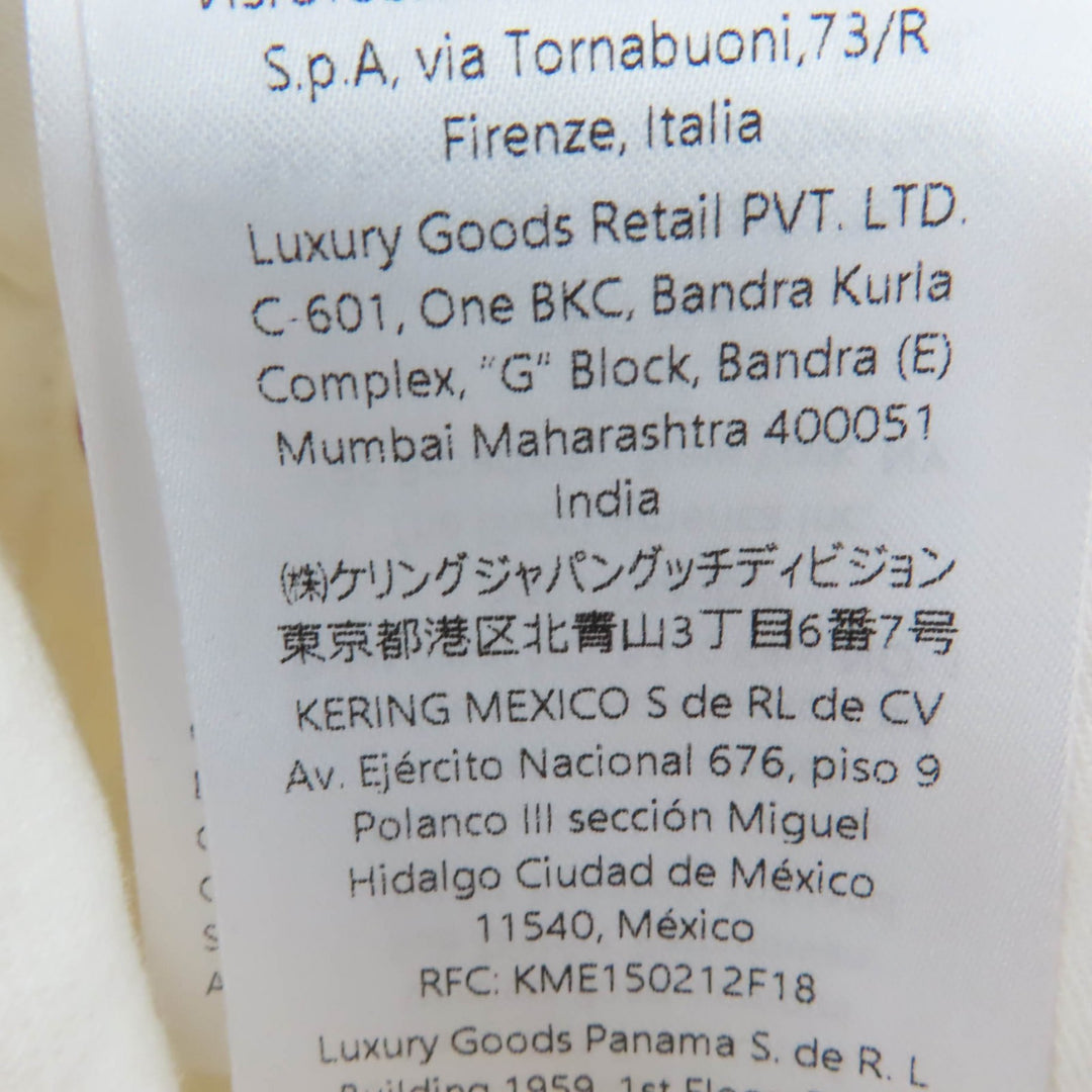 Excellent GUCCI Pants GG Jacquard Bermuda Shorts white cotton Women 23 788737