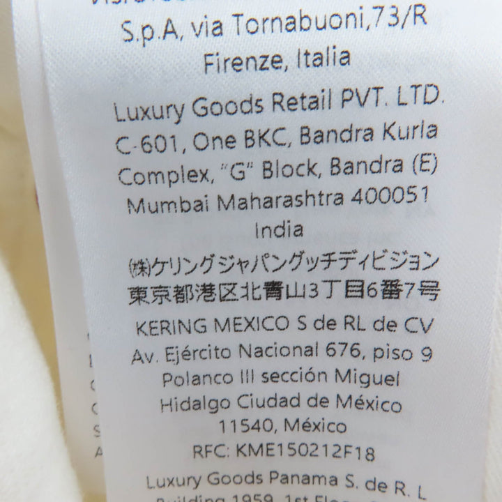 Excellent GUCCI Pants GG Jacquard Bermuda Shorts white cotton Women 23 788737