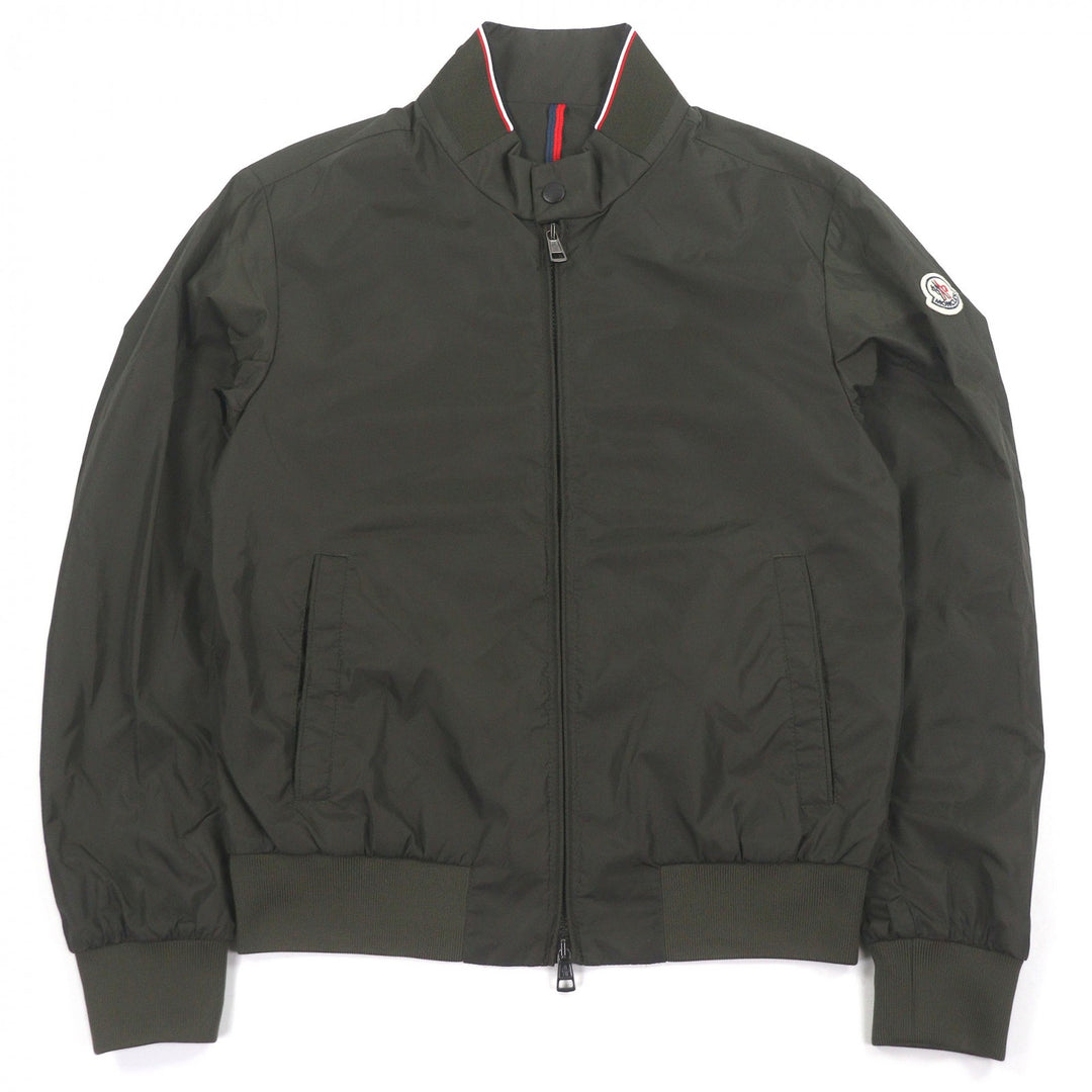 Excellent MONCLER Jacket REPPE GIUBBOTTO Nylon with logo patch khaki