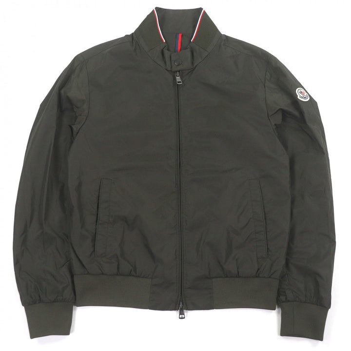 Excellent MONCLER Jacket REPPE GIUBBOTTO Nylon with logo patch khaki