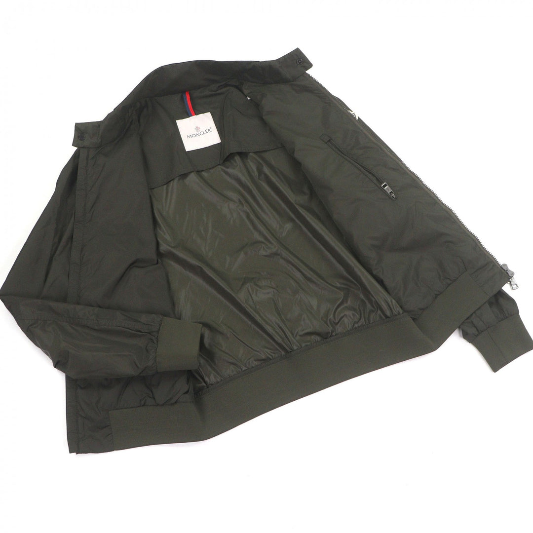 Excellent MONCLER Jacket REPPE GIUBBOTTO Nylon with logo patch khaki