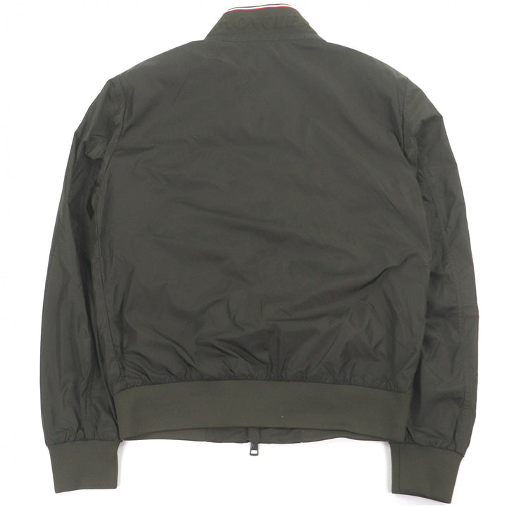 Excellent MONCLER Jacket REPPE GIUBBOTTO Nylon with logo patch khaki
