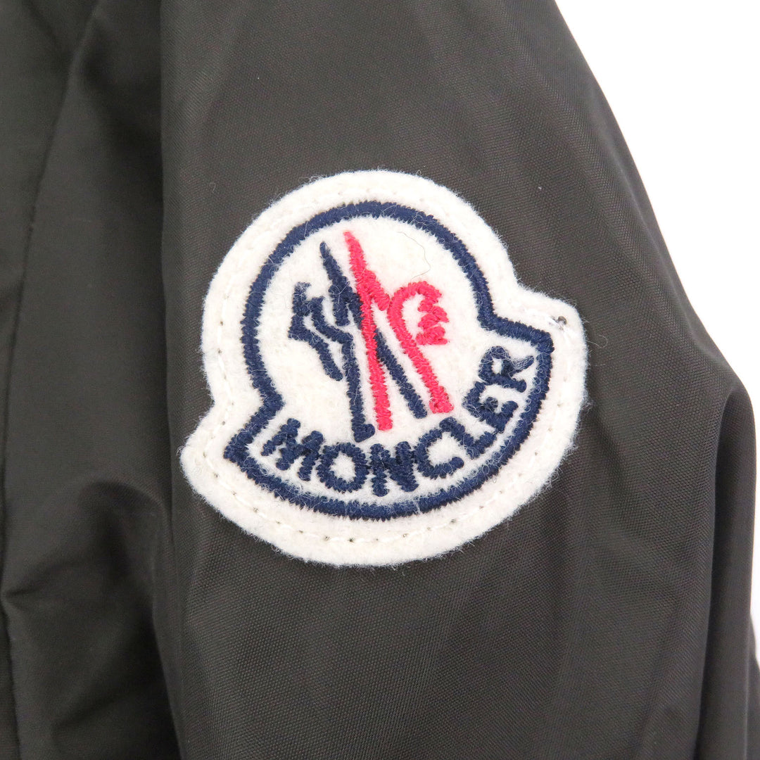 Excellent MONCLER Jacket REPPE GIUBBOTTO Nylon with logo patch khaki