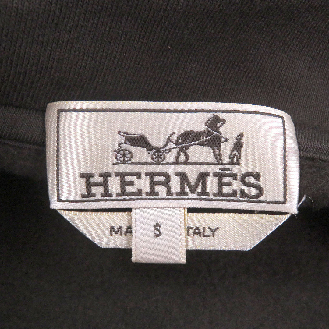 Excellent HERMES hoodie Zip design Serie button, nylon switching