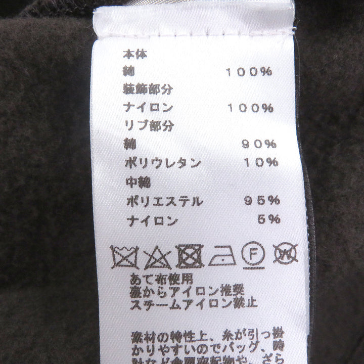 Excellent HERMES hoodie Zip design Serie button, nylon switching