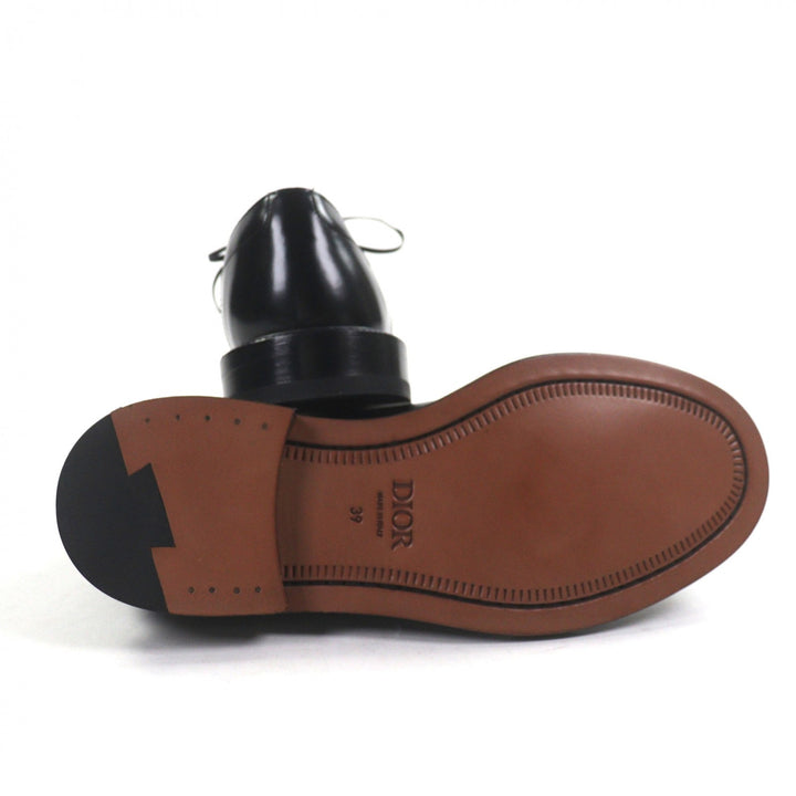 Pristine DIOR Dress shoes black leather mens 39