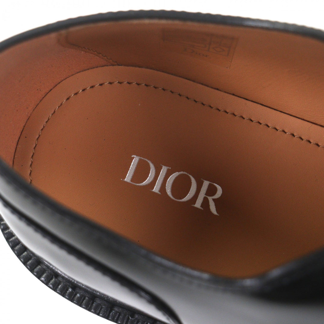 Pristine DIOR Dress shoes black leather mens 39
